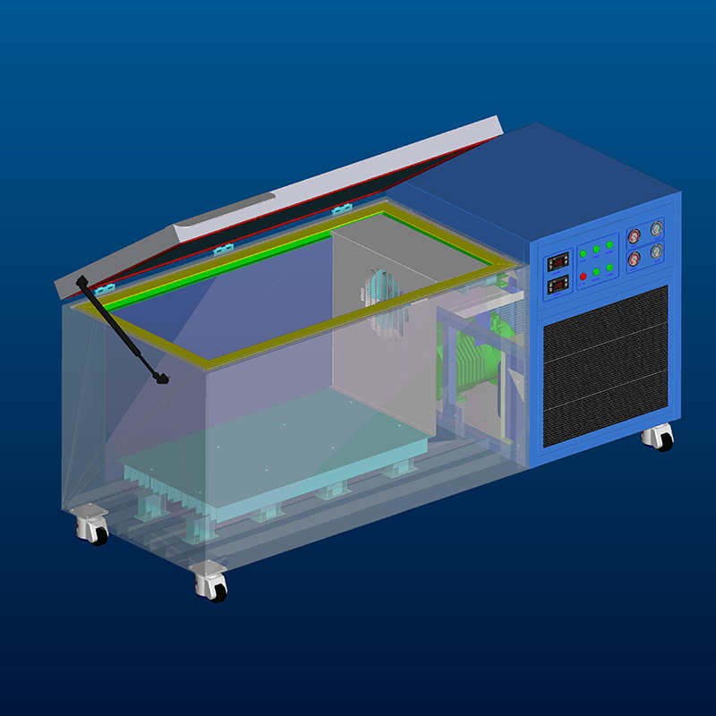 Ultra low temperature metal treatment box